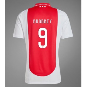 Ajax Brian Brobbey #9 Hemmatröja 2024-25 Kortärmad